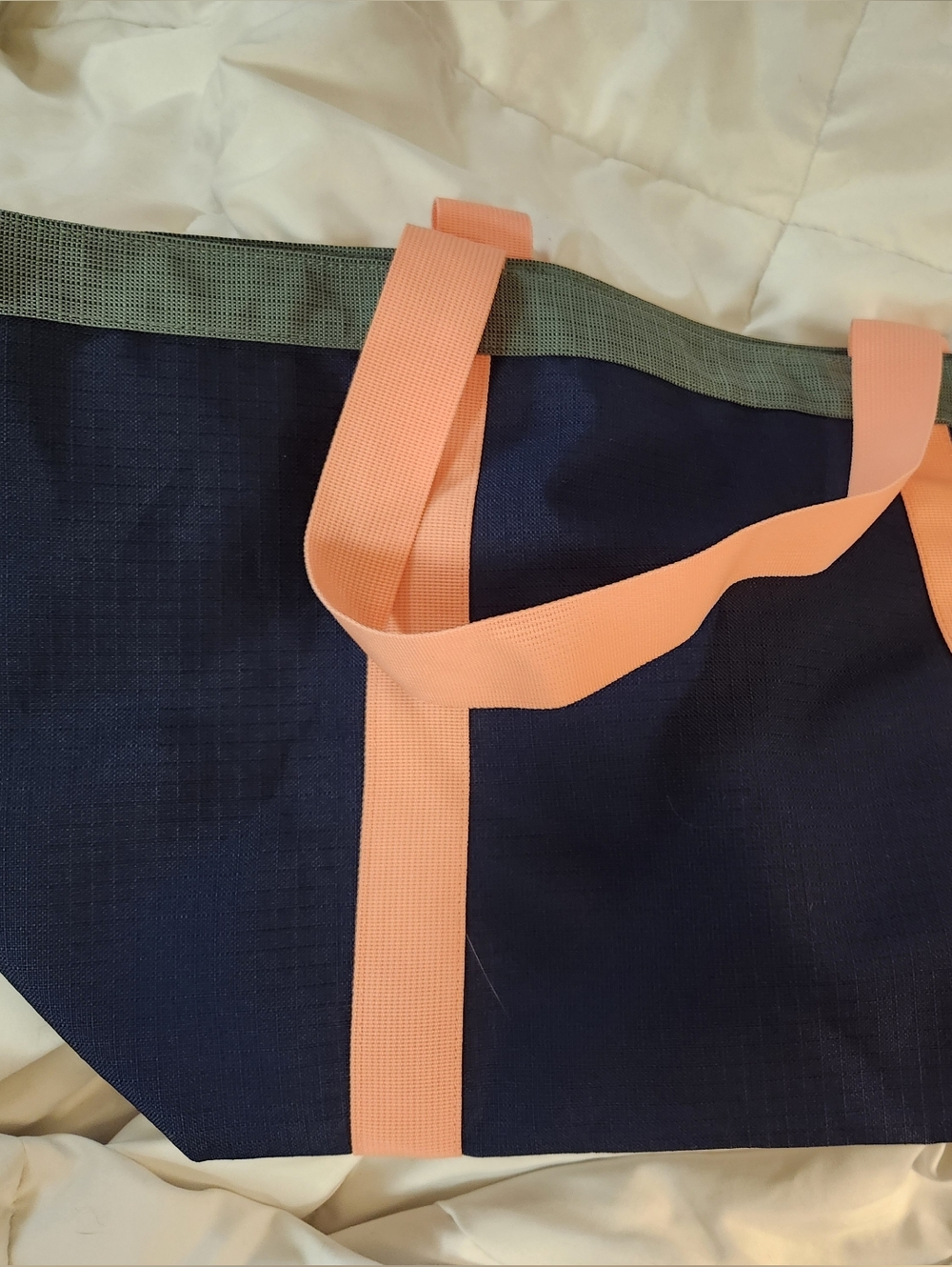 Pink Canvas Tote - Picture 6 of 7